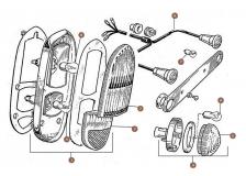 Two Lens Rear Lamps