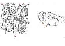 Three Lens Rear Lamps