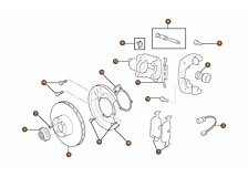 Rear Brake Discs, Pads & Calipers