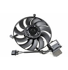 Left radiator fan, motor & ECU (fan 1/LH)