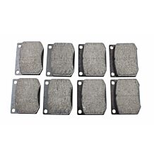 Brake pad set front