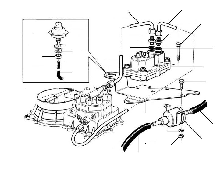 Warm up regulator corniche en continental 24770-29290 (USA, Japan & Australia) - VIN 24513 till 27799 (USA, Japan & Australia)